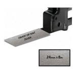 Brother TZe-M951 - 8m zwart op mat zilver / gelamineerd tape / 24mm (huismerk)