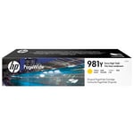 HP L0R15A inktcartridge geel nr. 981Y extra hoge capaciteit (origineel)
