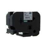 Brother TZe-S261 - 8m zwart op wit / gelamineerd tape / sterk klevend / 36mm (huismerk)
