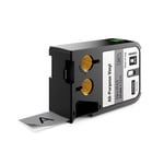 DYMO 1868803 XTL tape vinyl zwart op grijs 24mm (origineel)