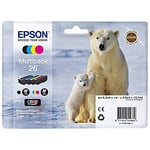 Epson T2616 serie nr. 26 ( BK / C / M / Y ) origineel