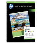HP CG898AE serie nr. 940XL ( C / M / Y incl. 100 vel glans papier ) origineel