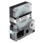 Epson LC-3TBN9 - 9m zwart op transparant / gelamineerd tape / 9mm (origineel)