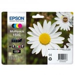 Epson T1816 serie nr. 18XL ( BK / C / M / Y ) hoge capaciteit (origineel)