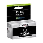 Lexmark 14L0174E inkt cartridge zwart hoge capaciteit nr. 210XL (origineel)