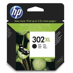 HP F6U68AE inkt cartridge zwart hoge capaciteit nr. 302XL (origineel)