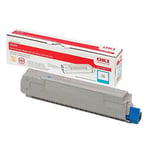 OKI 43487711 toner cartridge cyaan (origineel)
