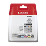 Canon PGI-580 BK / CL-581 BK/C/M/Y serie (origineel)