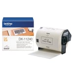 Brother DK-11240 barcode label wit / 102mm x 51mm (origineel)