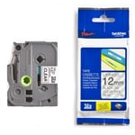 Brother TZe-131 - 8m zwart op transparant /gelamineerd tape / 12mm (origineel)