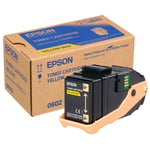 Epson S050602 toner cartridge geel (origineel)