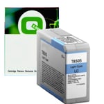 Epson T8505 inktcartridge licht cyaan (huismerk)