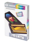 Sagem DSR 400T inkt cartridges (3 stuks) incl. 120 vel foto papier 10x15 (origineel)
