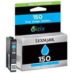 Lexmark 14N1608E inkt cartridge cyaan nr. 150 (origineel)