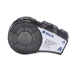 Brady M21-137-499 tape nylonweefsel zwart op wit 50,80 mm x 19,05 mm (origineel)