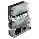 Epson LC-2TBN9 - 9m zwart op transparant / gelamineerd tape / 6mm (origineel)