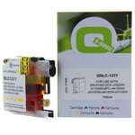 Brother LC-123Y inkt cartridge geel (huismerk)
