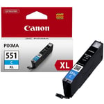 Canon CLI-551XL C inkt cartridge cyaan hoge capaciteit (origineel)