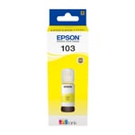 Epson 103Y inktfles geel (origineel)