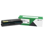 Lexmark C332HY0 toner cartridge geel hoge capaciteit (origineel)