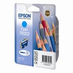Epson T0322 inkt cartridge cyaan (origineel)
