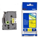 Brother TZe-641 - 8m zwart op geel / gelamineerd tape / 18mm (origineel)