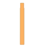 Zebra Z-Band Splash 10012717-6K oranje 25mm x 254mm 6 x 350 stuks (origineel)