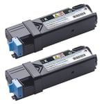 Dell 593-11035 (899WG) dubbelpak toner cartridge zwart (origineel)