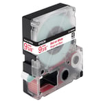 Epson LC-3WRN9 - 9m rood op wit / gelamineerd tape / 9mm (origineel)