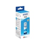 Epson 112 inktfles cyaan (origineel)