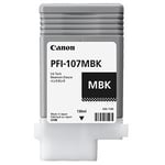 Canon PFI-107MBK inkt cartridge mat zwart (origineel)