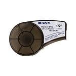Brady M21-500-461-AW tape gelamineerd polyester | zwart op wit | 12,7mm x 6,40m