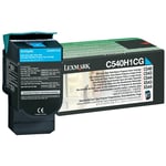 Lexmark C540H1CG toner cartridge cyaan hoge capaciteit (origineel)