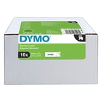 Dymo 2093098 tape zwart op wit 19 mm 10 tapes (origineel)