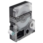 Epson LC-4SBE9 - 9m zwart op mat zilver / gelamineerd tape / 12mm (origineel)