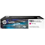 HP L0R14A inktcartridge magenta nr. 981Y extra hoge capaciteit (origineel)