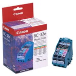 Canon BCI-32E fotoprintkop incl. 3 cartridges foto kleur (origineel)