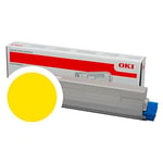 OKI 47095701 toner cartridge geel (origineel)