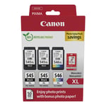 Canon 2X PG-545XL/CL-546XL photo value bundel (origineel)