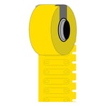 Brady BM-3-7599-YL-R polyethyleen tags geel | 25 mm x 5,7 mm (origineel)
