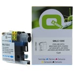 Brother LC-123C inkt cartridge cyaan (huismerk)