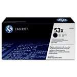 HP Q7553X toner cartridge zwart hoge capaciteit nr. 53X (origineel)