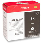 Canon PFI-302BK inkt cartridge zwart (origineel)