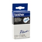 Brother TC-591 tape zwart op blauw 9mm x 7,7m (origineel)