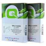 Brother LC-1240 inktcartridge zwart 2 stuks (huismerk)