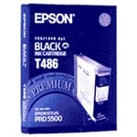 Epson T486 inkt cartridge zwart (origineel)