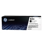 HP CF283X toner cartridge zwart hoge capaciteit nr. 83X (origineel)