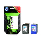 HP bundel 21 (black) + 22 (tricolor) (origineel)