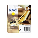 Epson T1634 inkt cartridge geel hoge capaciteit nr. 16XL (origineel)