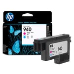 HP C4900A printkop magenta / cyaan nr. 940 (origineel)